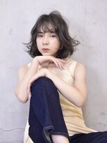 コイ(coii)&nbsp;顔周りレイヤー/外国人風ダークグレージュ/小顔ボブ