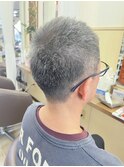 《見附　今町》シルバーヘア　ボウズ