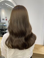 ジーナ 渋谷神南(Zina)&nbsp;オリーブベージュ×艶髪【zina齋藤遥夏】