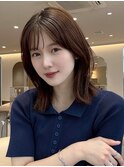 髪質改善＊美髪チェリーブラウン＊美髪【Zina京都河原町】