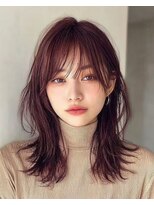 ジュール 新宿三丁目(Joule)&nbsp;新宿駅/前髪カット/韓国/レイヤーカット/顔周り/酸性ストレート