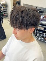 アイズ ヘアー メイク(I's hair make)&nbsp;波巻き×シャドウパーマ　マッシュウルフ
