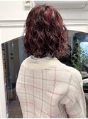 原宿ボブパーマスパイラルパーマニュアンスパーマウェーブヘア