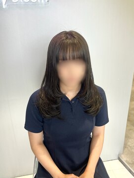 アイスプロドバイブルーム 木更津店(ice prod by bloom) ミディアムヘア/暗めカラー/グランマッシュ/木更津