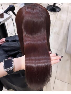 ユーフォリア 銀座本店(Euphoria) 【Ririka】ボルドー 暖色カラー 赤髪