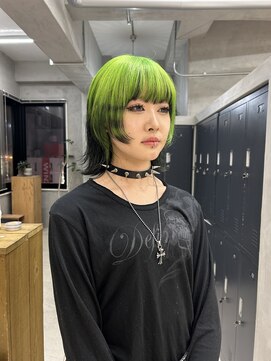 テトヘアー(teto hair) デザインカラー ルーツカラー 個性的