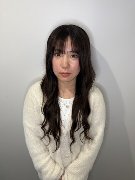 ダークブラウンロング