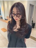 髪質改善＊暗めカラーダークブラウン＊美髪【Zina西荻窪】