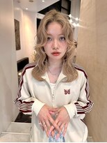 シェノン バイ アランスミシー 表参道(CHAINON by Alan smithee)&nbsp;表参道/クラゲヘアー/オリーブグレー/小顔/ココアベージュ/渋谷