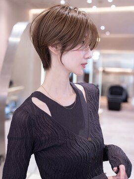 ブエナビスタ(BUENA VISTA) 大人ガーリーショートボブ/似合わせカット/ダークアッシュ