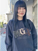 イン(in.)&nbsp;透け感ブリーチ/姫カット