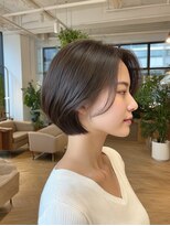 ラファンジュ ヘアー クレオ(Rohange hair Creo)&nbsp;レイヤーショート/ヨシンモリ/韓国レイヤー/レイヤーボブ/美髪