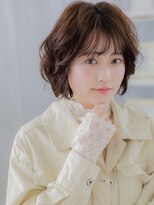 カバーヘア 上尾西口店(COVER HAIR)&nbsp;大人ガーリーハッシュボブ小顔プードルパーマc7上尾20代30代40代