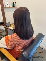 アイノベル(‘Inovel’)&nbsp;カット＋ケアカラー＋トリートメント