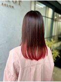自由が丘/裾カラー/インナーカラーイルミナカラートリートメント