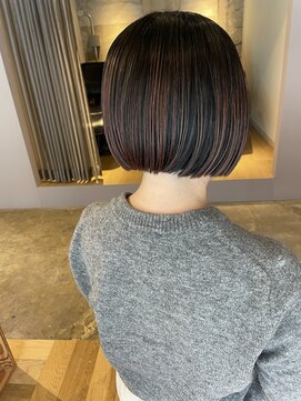 ユリーカ(eureca) アンブレラ×ピンク×ミニボブ