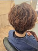 ふわふわ大人パーマ