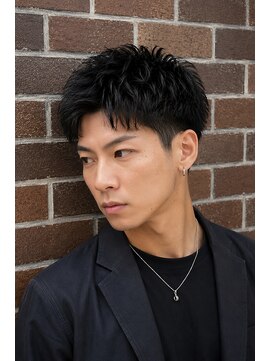 ヘアーガレージ エス(HAIR GARAGE S) ワイルドアップバングショート