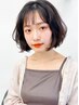 【平日限定!透明感が大人気】カット+カラー+トリートメント¥15290⇒¥8530