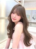 【鈴木さり】レイヤーカット/顔まわりカット/ベージュカラー