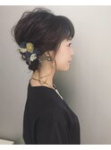 * arrange hair * × オーダーフラワー