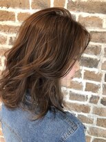 エフユーデー(FUD)&nbsp;春のゆるふわセミディ/抜け感ヘア/暖色系カラー