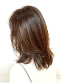 20代30代40代/ミディアムレイヤー/ 大人レイヤー/ミディアム  