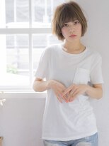 リアン(Lien)&nbsp;Leia マニッシュショートボブ×イノセントベージュ