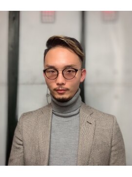 アーミー 大塚店(ARMY) 前髪カラーアクセントのフェードカット