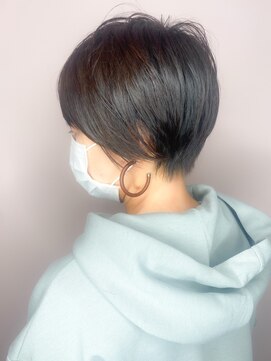 グラッシー センター北店(GLASSI) 【GLASSI】大人かわいい小顔ショート★デザインカラー★髪質改善