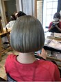ヴァンクシー バイ ルナ(VANKCY by Luna)&nbsp;重めボブもブリーチ＆カラーでオシャレ度アップ！[学割U24]