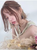 こなれ感ハーフアップ