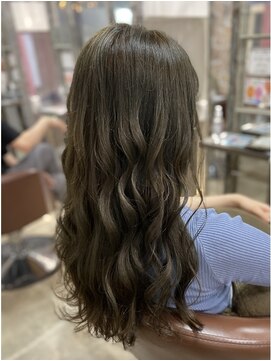 カラーリゾートAi 葛西店 ナチュラル オリーブベージュ