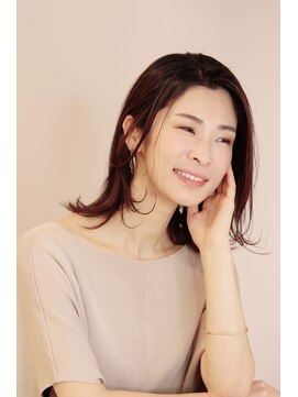 アンベリールフルー(EMBELLIR fleur) ヘルシーなウェットミディ　30代/40代/50代