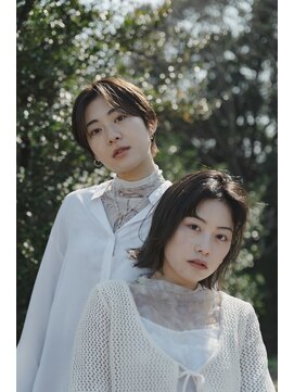 スタイル 茅ケ崎(STYLE) ハンサムショート×ハイライト透け感カラー