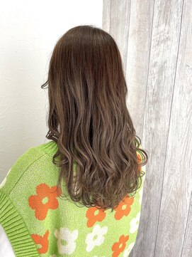 シエル 立川店(CIEL) 【CIEL×久光】シルバーベージュ×ウェーブロング