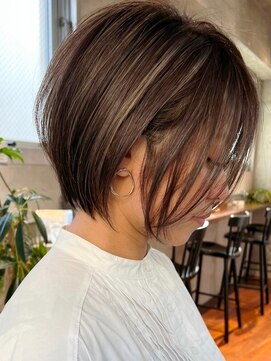 ジルブラン 国分寺(JIL BLAN) 大人ショートヘア/ハイライトカラー/イルミナカラー[国分寺]