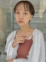 イミ(imi)&nbsp;大人ショート/ココアベージュ/似合わせカット/髪質改善[登戸]