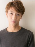 長めバング×明るめカラーおしゃれショートb与野