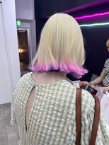 ローグ(LOGUE)&nbsp;ブロンドにちょこっとピンクとラベンダー