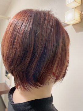 レヴル(REBEL) キレイめショート/オリエンタルピンク/大人ショート小顔スタイル