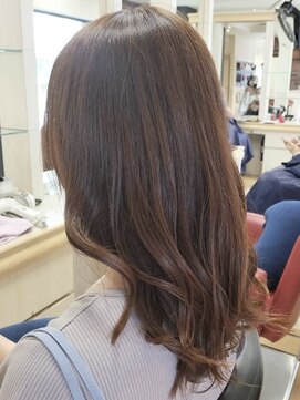 ヘアークリアー 春日部 大人可愛いロングレイヤー/ツヤツヤトリートメント/30代40代50代