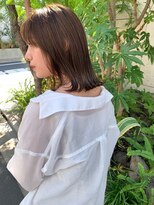 ハルキ ミナト ジャパン フクオカ(HARUKI MINATO japan FUK) 【切りっぱなしボブ】ミディアムヘア/20代/30代