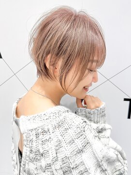 ハルキミナト ジャパン ヨコハマ(HARUKI MINATO japan YOKOHAMA) ミルクティーベージュショート20代30代40代50代