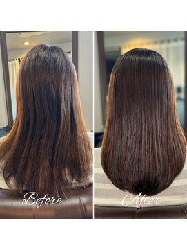 オレオ(O’Leo) 【福岡市東区多の津】大人女性の為の美髪セミロング