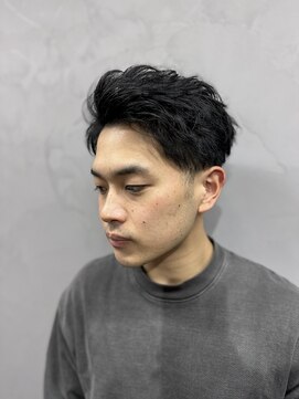 リラン 大宮(Lilan) スパイキーショート/アッシュブラック/カルマパーマ[大宮駅]