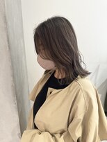 ヨーク(YOKE)&nbsp;YOKE 切りっぱなしボブぱつっとボブ結べるボブアッシュベージュ