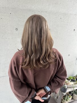 アチーブ ヘア デザイン(achieve hair design) 20代30代40代大人かわいいゆるふわ愛されニュアンスベージュ