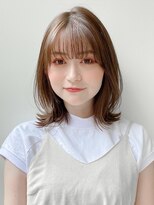似合わせカット イメチェン フルバング 小顔ハッシュカット♪