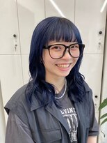 ジルスタジオ(JILL STUDIO)&nbsp;JILL STUDIO ネイビーブルー/韓国ウェーブ